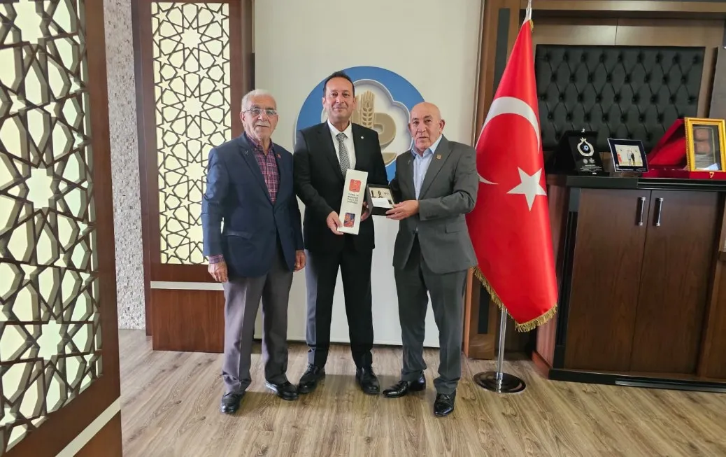 TARSUS MUHARİP GAZİLER DERNEĞİ’NDEN TARSUS TİCARET BORSASI’NA ANLAMLI ZİYARET